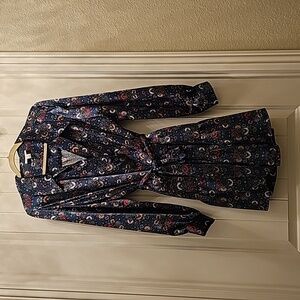 A beautiful printed dress.